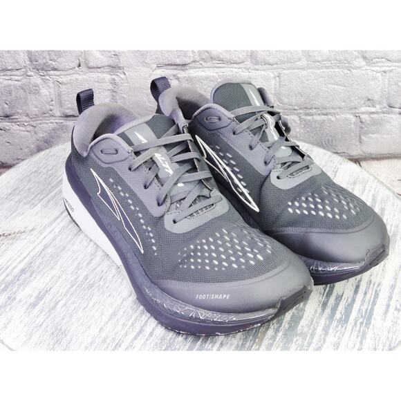 Altra Paradigm 5 Gray Running Shoes Men 8.5 Women 10 Used No Box - Picture 2 of 16